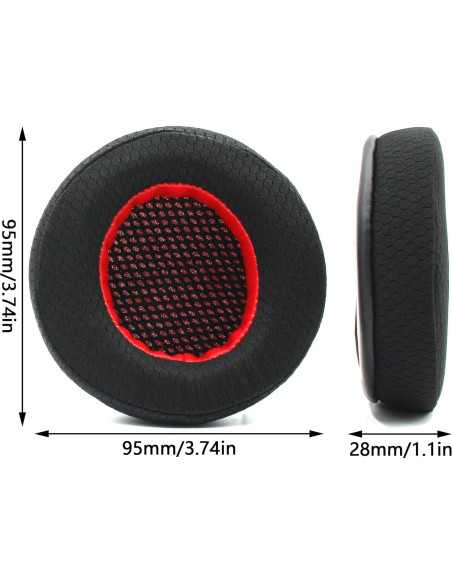 Almohadillas de Repuesto Edifier G4/G4 Pro/G30 - Malla Transpirable