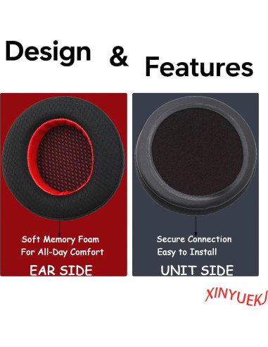 Almohadillas de Repuesto Edifier G4/G4 Pro/G30 - Malla Transpirable