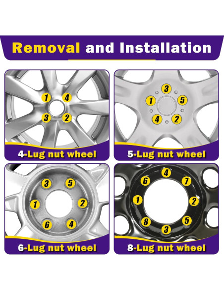 Juego de 24 Tuercas de Pico M14x1.5 Negras HOWBOW