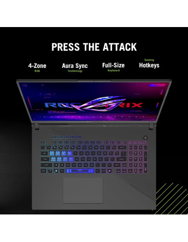 Laptop ASUS ROG Strix G18 18" WQXGA 240Hz Ryzen 9 16GB 2TB