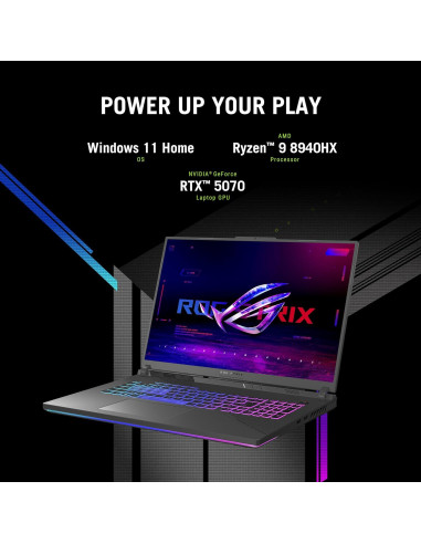 Laptop ASUS ROG Strix G18 18" WQXGA 240Hz Ryzen 9 16GB 2TB