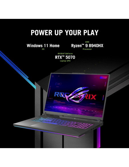 Laptop ASUS ROG Strix G18 18" WQXGA 240Hz Ryzen 9 16GB 2TB