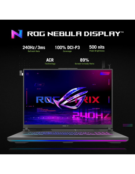 Laptop ASUS ROG Strix G18 18" WQXGA 240Hz Ryzen 9 16GB 2TB