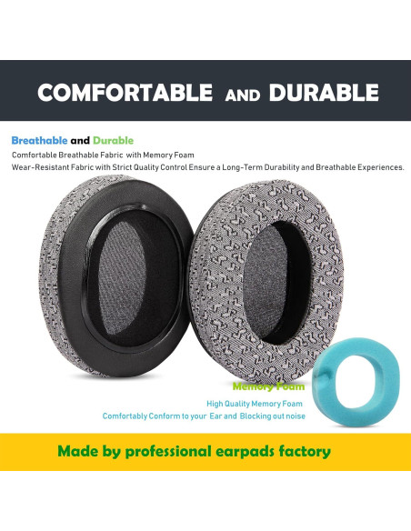 Almohadillas de Repuesto HTINDUSTRY para Sony MDR 7506 y Corsair HS