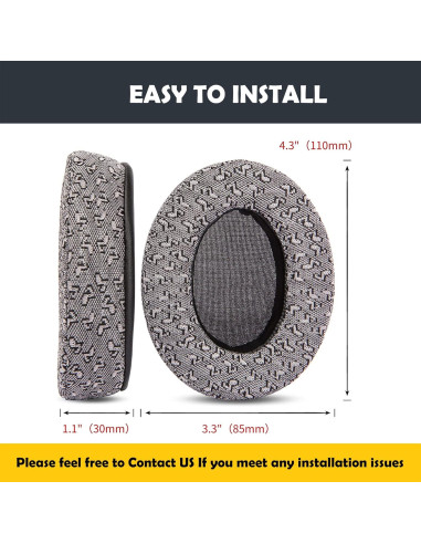 Almohadillas de Repuesto HTINDUSTRY para Sony MDR 7506 y Corsair HS