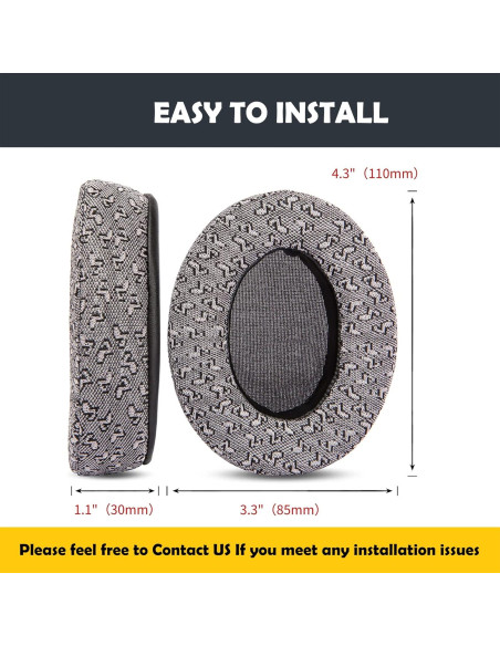 Almohadillas de Repuesto HTINDUSTRY para Sony MDR 7506 y Corsair HS