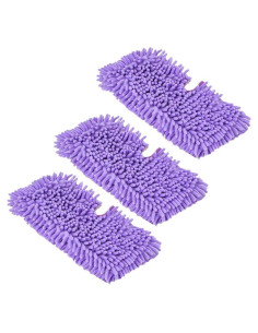 Paquete de 3 Almohadillas de Microfibra Turbokey para Mopa Shark