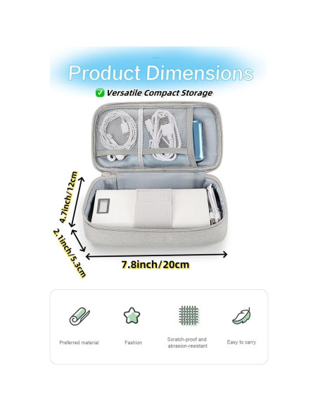 Organizador Electrónico Portátil NQQNQQ SA-U Azul Mediana
