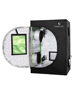 Carpa de Cultivo CoolGrows 61x61x91cm Mylar con Ventana