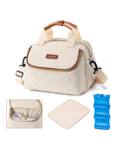 Bolsa de Enfriamiento de Leche Materna BABEYER 8.6L Crema