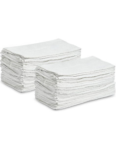 Toallas de Mano de Algodón GOLD TEXTILES 38x63 cm Blancas 2