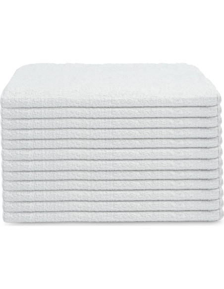 Toallas de Mano de Algodón GOLD TEXTILES 38x63 cm Blancas