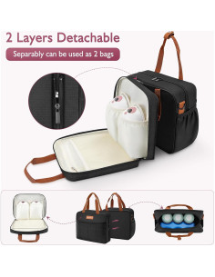 Bolsa de viaje enfriadora de leche materna BBC002017-B-ZH 2