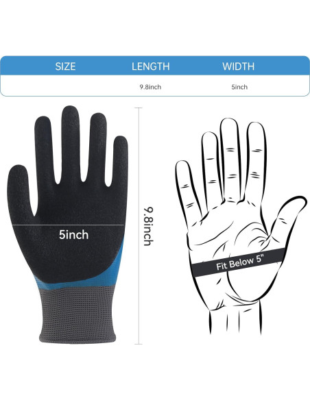 Guantes de Electricista Aislados 400V JSBAGGT Impermeables