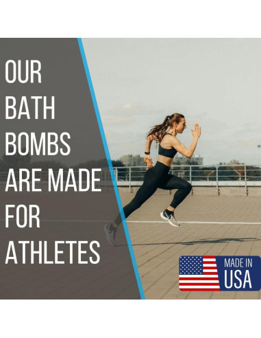 Bolas de Baño de Menta Pura Sport - Pure Athlete 1 Cuenta