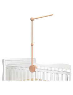 Soporte de Móvil para Cuna de Madera de Haya - Brazo 86 cm