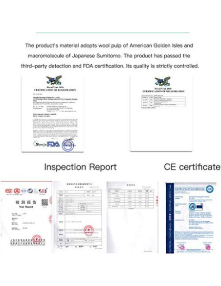 Almohadillas Desechables Nihao Honey 33x46 cm - 20 Unidades