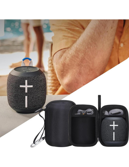 Funda de Almacenamiento Aproca para Altavoz Bluetooth UE WONDERBOOM 4/3