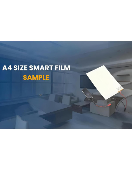 Muestra Película Inteligente INWIXA 20.32x30.48 cm PDLC