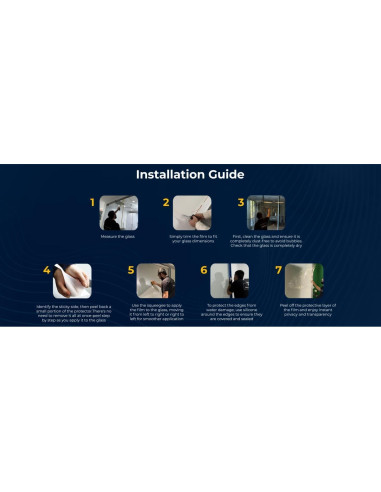 Muestra Película Inteligente INWIXA 20.32x30.48 cm PDLC