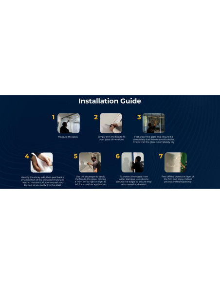 Muestra Película Inteligente INWIXA 20.32x30.48 cm PDLC