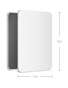 Espejo Magnético Irrompible Mavoro 17.8x22.9 cm para Taquillas 2