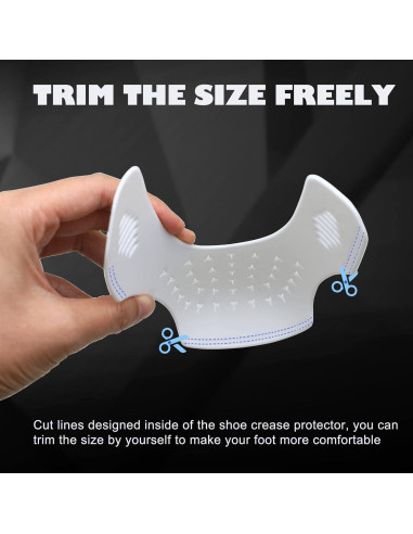 4 Pares de Protectores Anticrease TUPEED para Zapatos Mujer 5-9