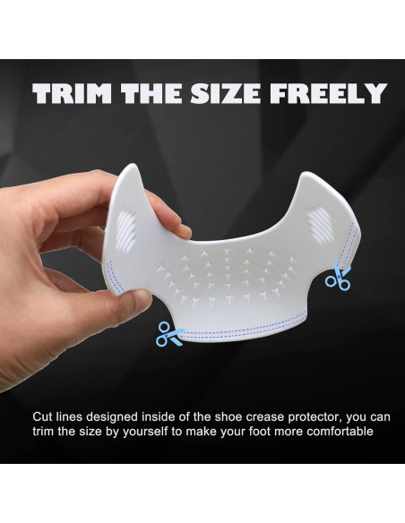 4 Pares de Protectores Anticrease TUPEED para Zapatos Mujer 5-9