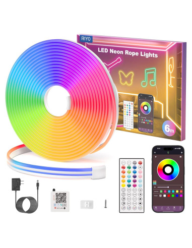 Luces de Cuerda LED RGB 6.1m LINK DREAM - Control Remoto y App