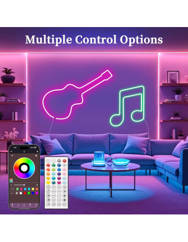 Luces de Cuerda LED RGB 6.1m LINK DREAM - Control Remoto y App