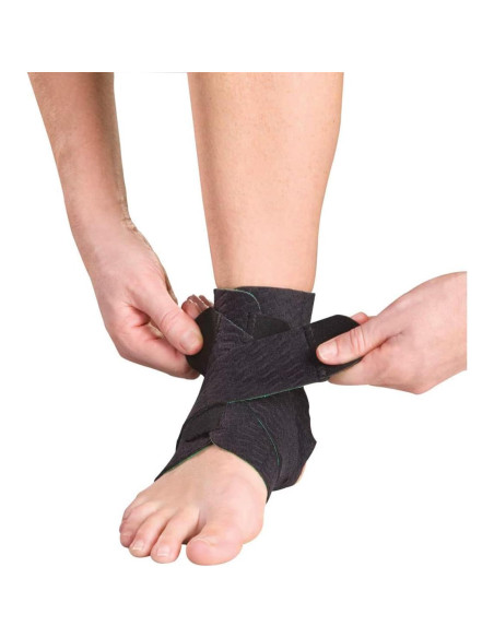 Soporte Ajustable para Tobillo MUELLER Verde/Negro Unisex