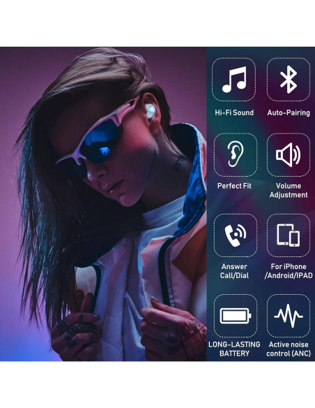 Auriculares Inalámbricos UrbanX Street Buds Plus R175 - Aislamiento de Ruido