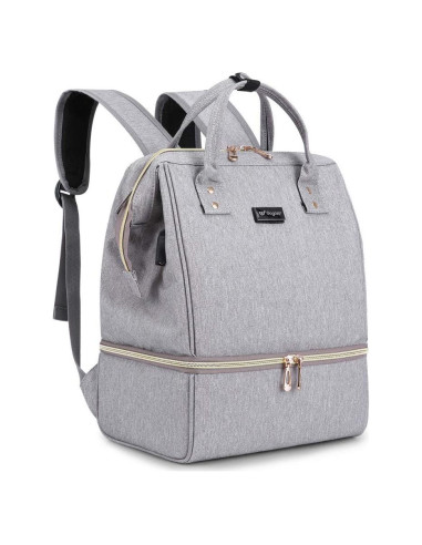 Bolsa Extractora de Leche GOGOSO Gris - Mochila Multifuncional