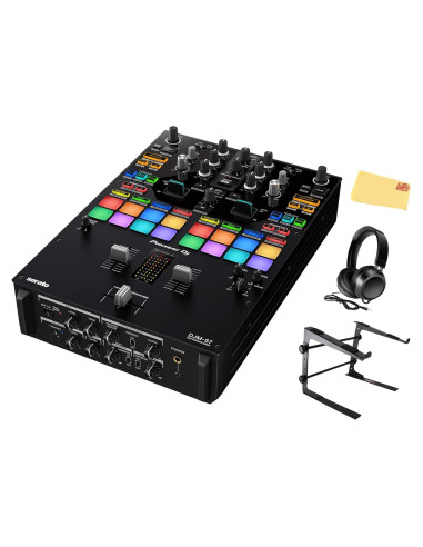 Mezclador DJ Pioneer DJM-S7 con Soporte y Auriculares