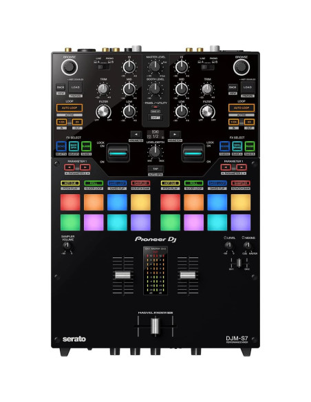Mezclador DJ Pioneer DJM-S7 con Soporte y Auriculares