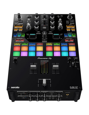 Mezclador DJ Pioneer DJM-S7 con Soporte y Auriculares