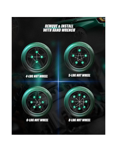 Tuercas de Pico M14x1.5 Cromo Glorider 24pcs 112mm