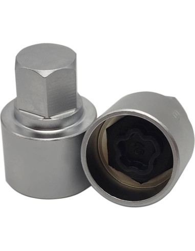 Llave de Bloqueo de Rueda BMW 059 - Adaptador 27mm OD, 25mm ID