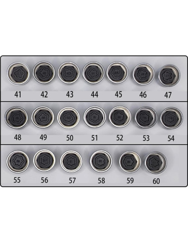 Llave de Bloqueo de Rueda BMW 059 - Adaptador 27mm OD, 25mm ID