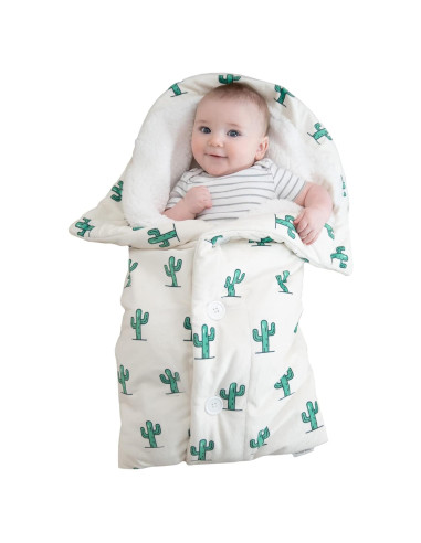 Manta Envueltoria Snuggle Baby Cactus Verde 0-3 Meses