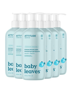 Champú y Gel de Ducha 2 en 1 ATTITUDE Buenas Noches 473 ml