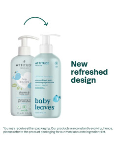 Champú y Gel de Ducha 2 en 1 ATTITUDE Buenas Noches 473 ml 2