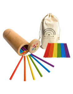 Palitos Montessori Talla Grande T y Yo - Juguete Educativo 1-3 Años
