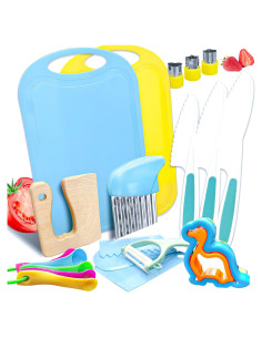 Juego de Cocina Montessori OLRMA 20 Piezas para Niños 4-12 Años