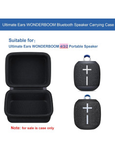Funda de Transporte Elonbo para Altavoz Bluetooth WONDERBOOM 4/3/2 2