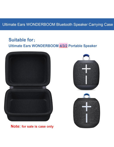 Funda de Transporte Elonbo para Altavoz Bluetooth WONDERBOOM 4/3/2