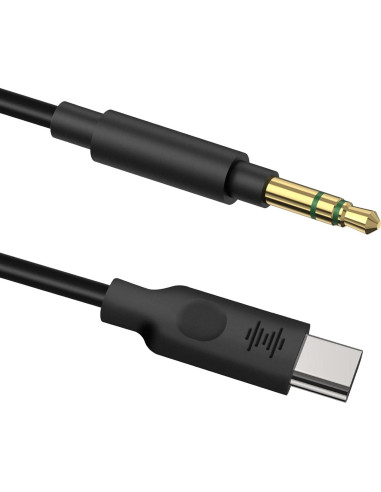 Cable de Audio USB-C a 3.5mm GEEKRIA para Beats y Smartphones