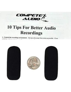 Funda de espuma Sennheiser SH50 para micrófonos de aviación - Paquete de 2 2