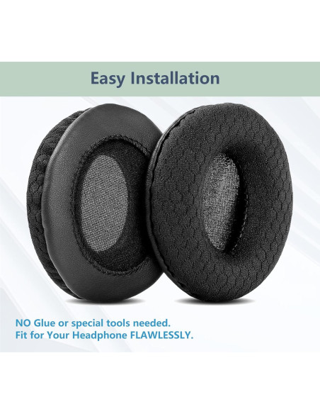 Almohadillas de Reemplazo para Auriculares Microsoft LifeChat LX-3000 - Tela Transpirable y Espuma de Memoria