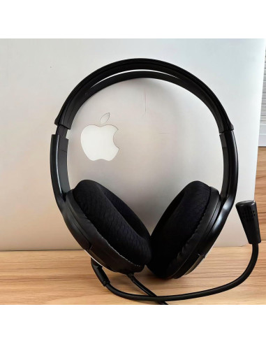 Almohadillas de Reemplazo para Auriculares Microsoft LifeChat LX-3000 - Tela Transpirable y Espuma de Memoria